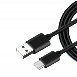 Type C 2A USB Cable 3 FT (Black)